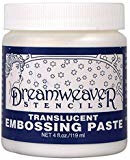 dreamweaver crackle embossing paste