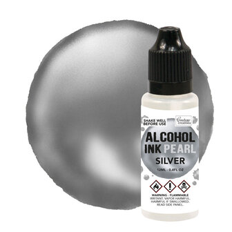 Couture Creations Alcohol Inkt Pearl Silver 12ml