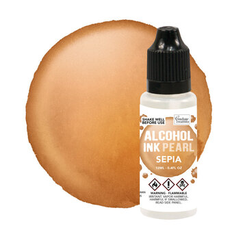 Couture Creations Pearl Alcohol Inkt - Mineral / Sepia 12ml