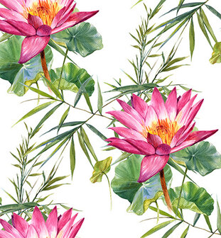 Stafil vegan leer &ndash; Waterlilies