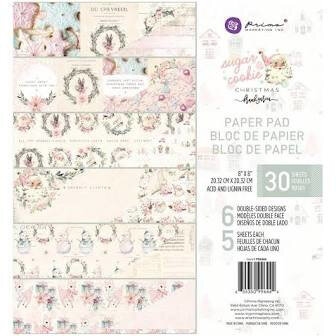 Prima Marketing Paper Pad &ndash; Sugar Cookie Christmas 6x6