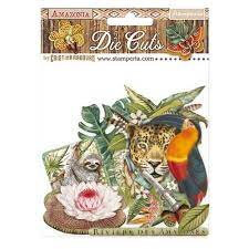 Stamperia die cuts amazonia