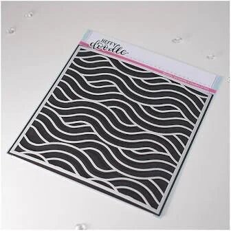 Heffy Doodle &ndash; Stencil &ndash; Wave to Me