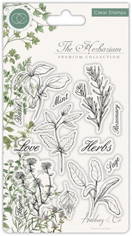 Craft Consortium Clear Stamp &ndash; Herb