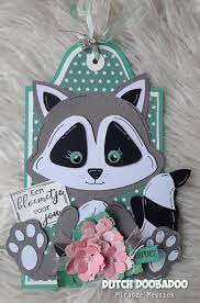 Dutch Doobadoo Stencil - Build Up Wasbeer