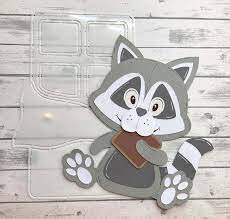 Dutch Doobadoo Stencil - Build Up Wasbeer