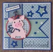 Dutch Doobadoo Stencil - Biggetjes