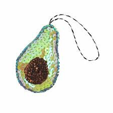 Picket Fence Sequins Avocado