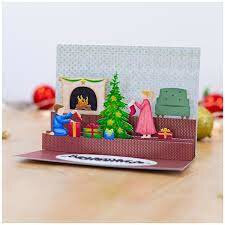 Gemini A Christmas Morning Scene stansset