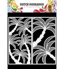 Dutch Doobadoo Slimline Stencil &ndash; Palmbomen