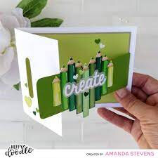 Heffy Doodle Straight Slider snijmal &ndash; schuifelement voor interactieve kaarten