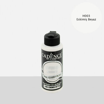 Cadence Hybrid Acrylic Semi-Mat Ancient White (120 ml)