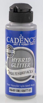 Cadence Hybrid Acrylic &ndash; Glitter Goud Grafitty Groen 120 ml