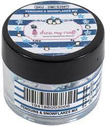 Pinquins &amp; Snowflakes Sequins