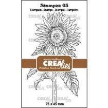 Crealies Stampzz 03 Sunflower Stempel
