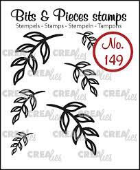 Crealies Mini Leaves 5 Stempel