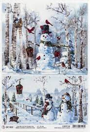 Studio Light Rice Paper &ndash; Northern Lights Cards (A4)