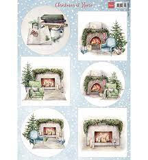 Marianne Design Knipvel &ndash; Christmas at Home
