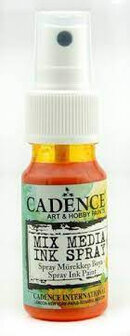 Cadence Mix Media Ink Spray &ndash; Orange (25 ml)