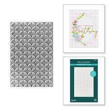 Spellbinders 3 D embossing folder - Circle Illusion