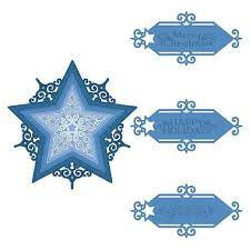 Heartfelt Creations Holiday Star snijmal