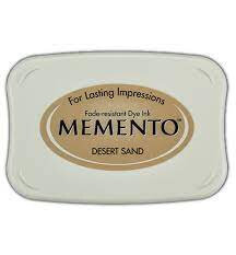 Tsukineko memento dessert sand inkt pad