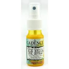 Cadence Mix Media Ink Spray &ndash; Geel (25 ml)