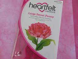 Heartfelt Creations Large Sweet Peony stempelset
