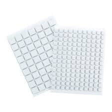 Spellbinders White Foam Squares Mix 1 mm