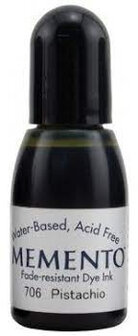 Reinker voor de Memento Tsukineko Pistachio &ndash; 15ml