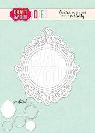 Craft &amp; You Vintage Frame Set Dies