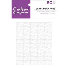Crafter&rsquo;s Companion Foam Pads 5 x5 x3 mm