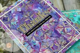 Nuvo Shimmer Powder Violet Brocade