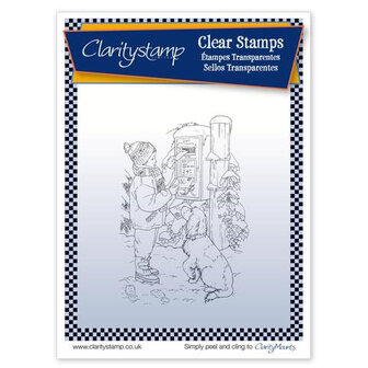 Claritystamp Letter to Santa stempel