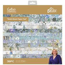 Crafter's Companion The Snow Queen Designpapier 15 x 15 cm