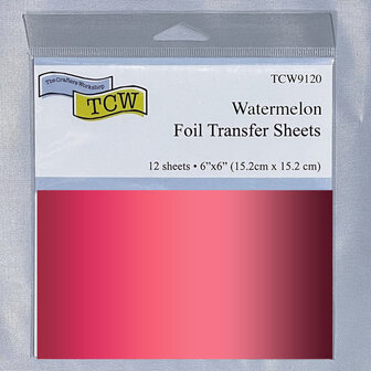 TCW Foil Transfer Sheet Watermelon