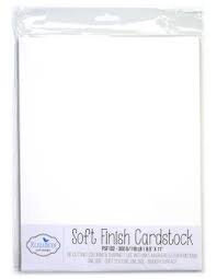 Elizabeth Craft Soft Finish Cardstock Wit &ndash; 240g