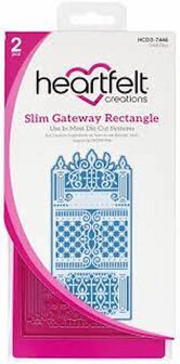 Slim Gateway Rectangle van Heartfelt Creations