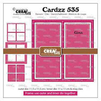 Crealies frame &amp; inlay gina snijmallen