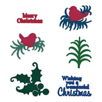 Christmas Holly Accents