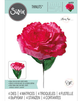 Sizzix Thinlits Die Carnation