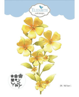 Elizabeth Craft Design Snijmal- Wild Flower 1