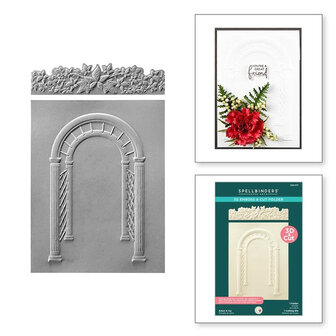 Spellbinders 3D embossing folder- Arbor &amp; Ivy
