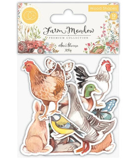 Craft consortium die cuts farm meadow