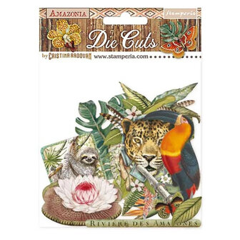 Stamperia Die Cuts &ndash; Amazonia Collection