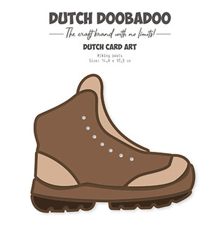 Dutch Doobadoo Card Art Stencil &ndash; Hiking Boots (14,8 x 17,5 cm)
