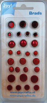 Rode Brads van Joy! Crafts