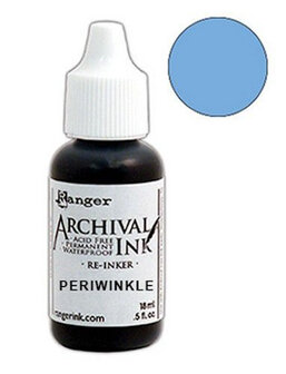 Ranger archival ink pad re inker Periwinkle