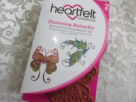 Heartfelt Creations Fluttering Butterfly stempelset