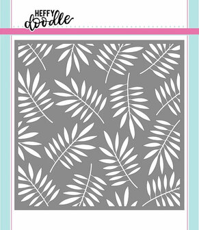 Heffy Doodle Stencil &ndash; Unbe-leaf-able